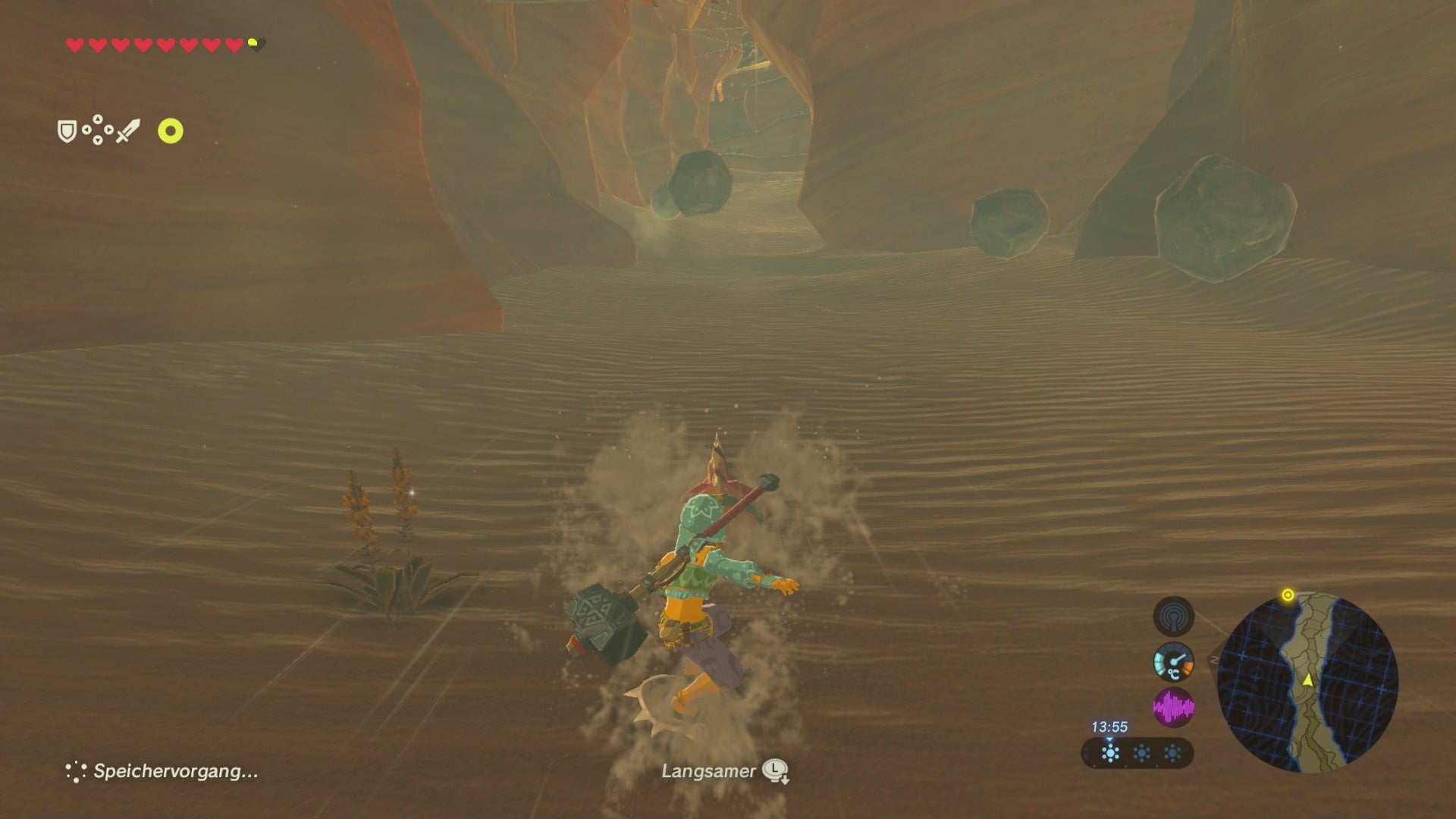 Wie Besiegt Man Donnertitan Vah Naboris Zelda: Breath of the Wild: Donnertitan Vah Naboris - Kalzer-Tal